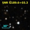 SNR G189.6+03.3