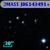 2MASS J06143491+1749089