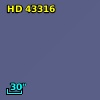 HD  43316
