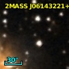 2MASS J06143221+1350362