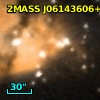2MASS J06143606+1349350