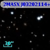 2MASX J03202114+4305347