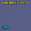 GB6 B0613+0735