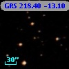 GRS 218.40 -13.10