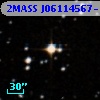 2MASS J06114567-1557095