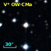 V* OW CMa