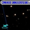 2MASS J06135516-2143065