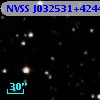 NVSS J032531+424450