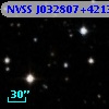NVSS J032807+421305
