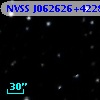 NVSS J062626+422807