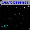 2MASX J03144301+4141220