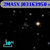 2MASX J03163950+4130031