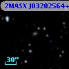 2MASX J03202564+4204137