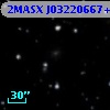 2MASX J03220667+4104549