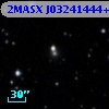 2MASX J03241444+4104134