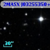 2MASX J03255350+4118193