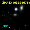 2MASX J03194676+4116132