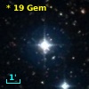 *  19 Gem