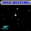2MASS J03175495+4114381