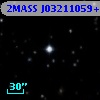 2MASS J03211059+4139330