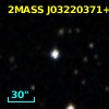 2MASS J03220371+4130406
