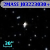 2MASS J03223030+4136182