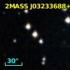 2MASS J03233688+4142514