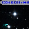 CCDM J03339+4049C