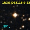 1RXS J063116.9-233115