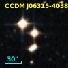 CCDM J06315-4038B
