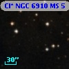 Cl* NGC 6910     MS       5