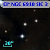 Cl* NGC 6910    SIC       3