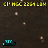 Cl* NGC 2264    LBM    1832