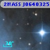 2MASS J06403258+0949332