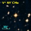 V* NY CMa