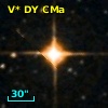 V* DY CMa