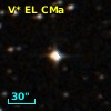 V* EL CMa