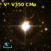 V* V350 CMa