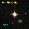 V* FH CMa