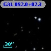 GAL 082.0+02.3
