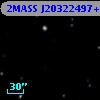 2MASS J20322497+4340135