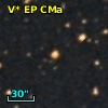 V* EP CMa