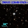 2MASS J20481769+4536355