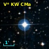 V* KW CMa