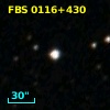 FBS 0116+430