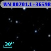 WN B0701.1+3659B