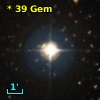 *  39 Gem