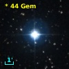 *  44 Gem