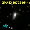 2MASX J07024644+2250057