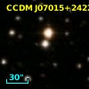 CCDM J07015+2422B